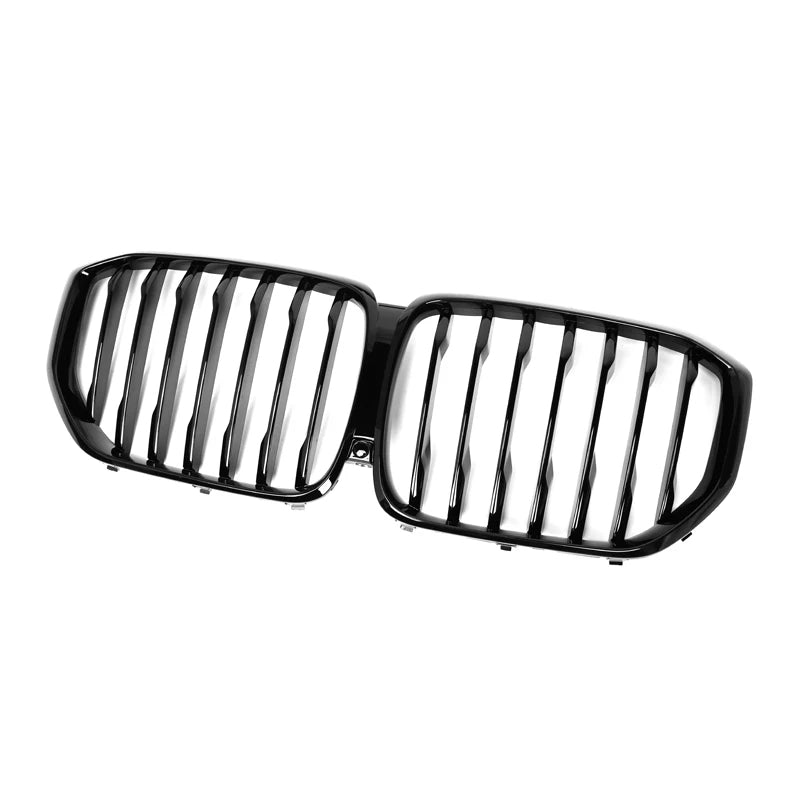 BMW X5 & X5M G05 F95 Gloss Black Single Slat Front Grills (2018-2023)