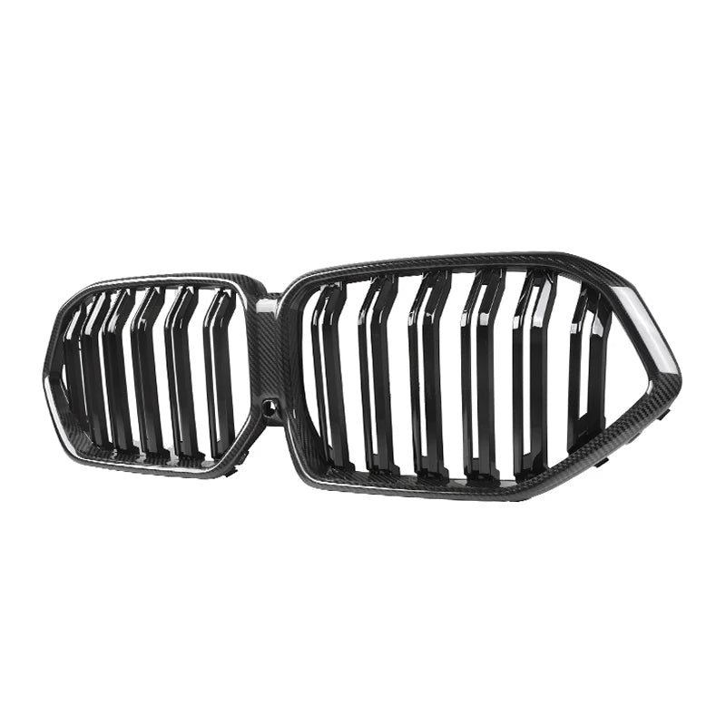 BMW X6 & X6M G06 F96 Carbon Fibre Double Slat Front Grills (2019-2022)