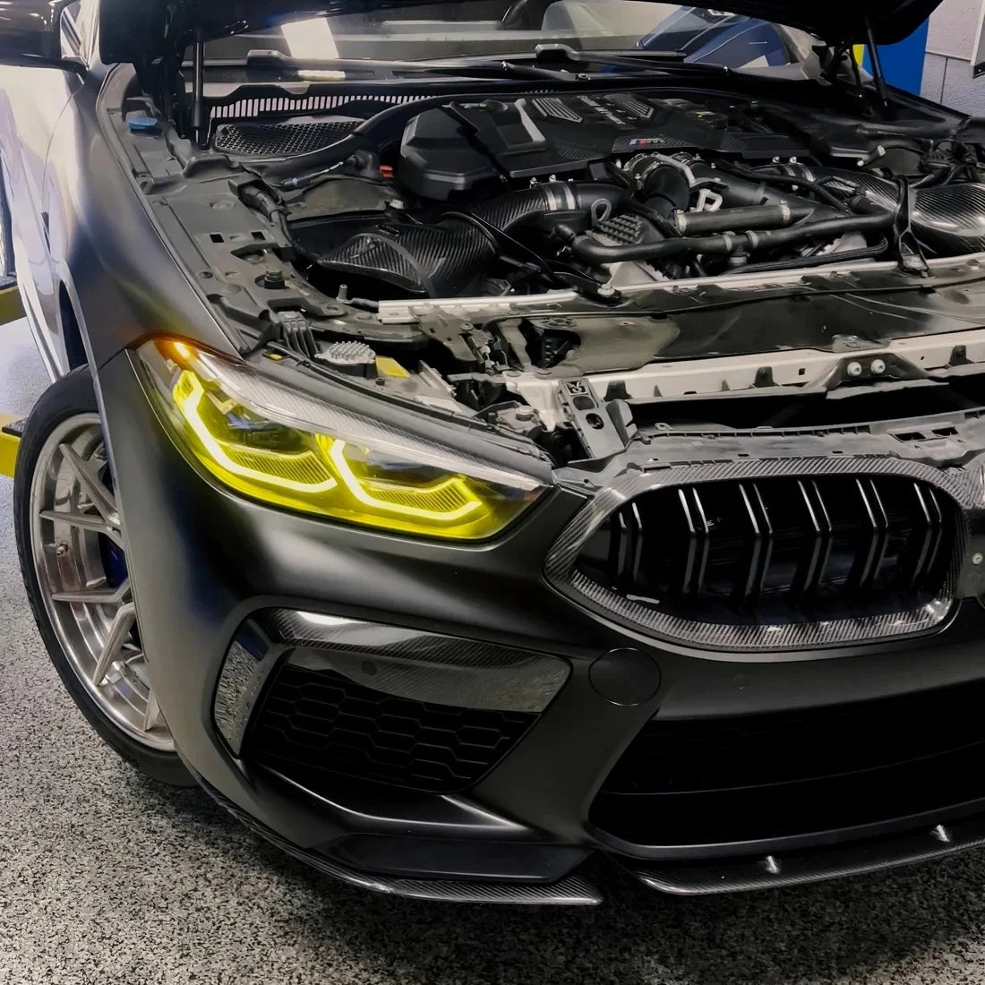 CSL Style Yellow DRL LED Lights Module Set For BMW 8 Series (G14/G15/G16) & M8 (F91/F92/F93)