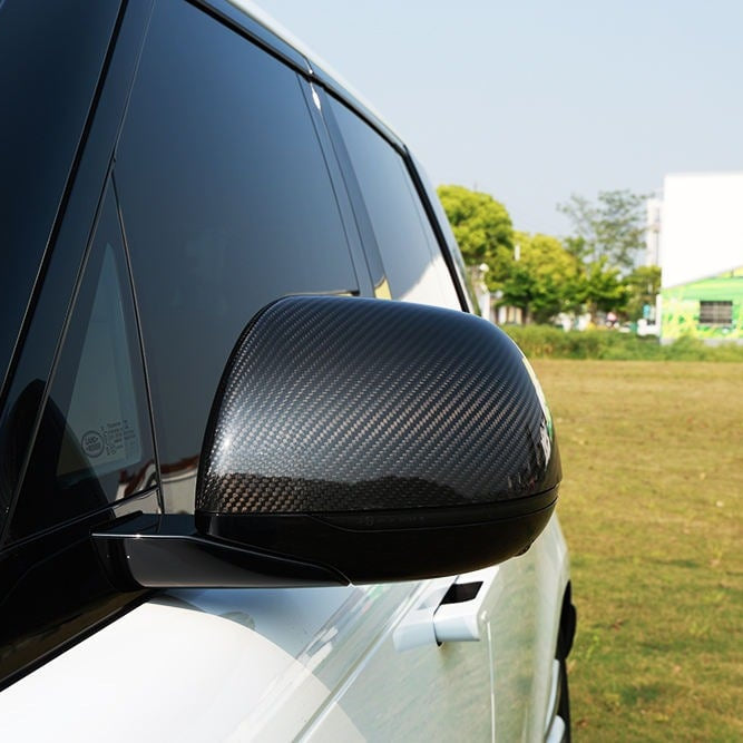 Range Rover Vogue L460 Dry Pre-Preg Carbon Fibre Mirror Covers By OPTIC (2023-2025)