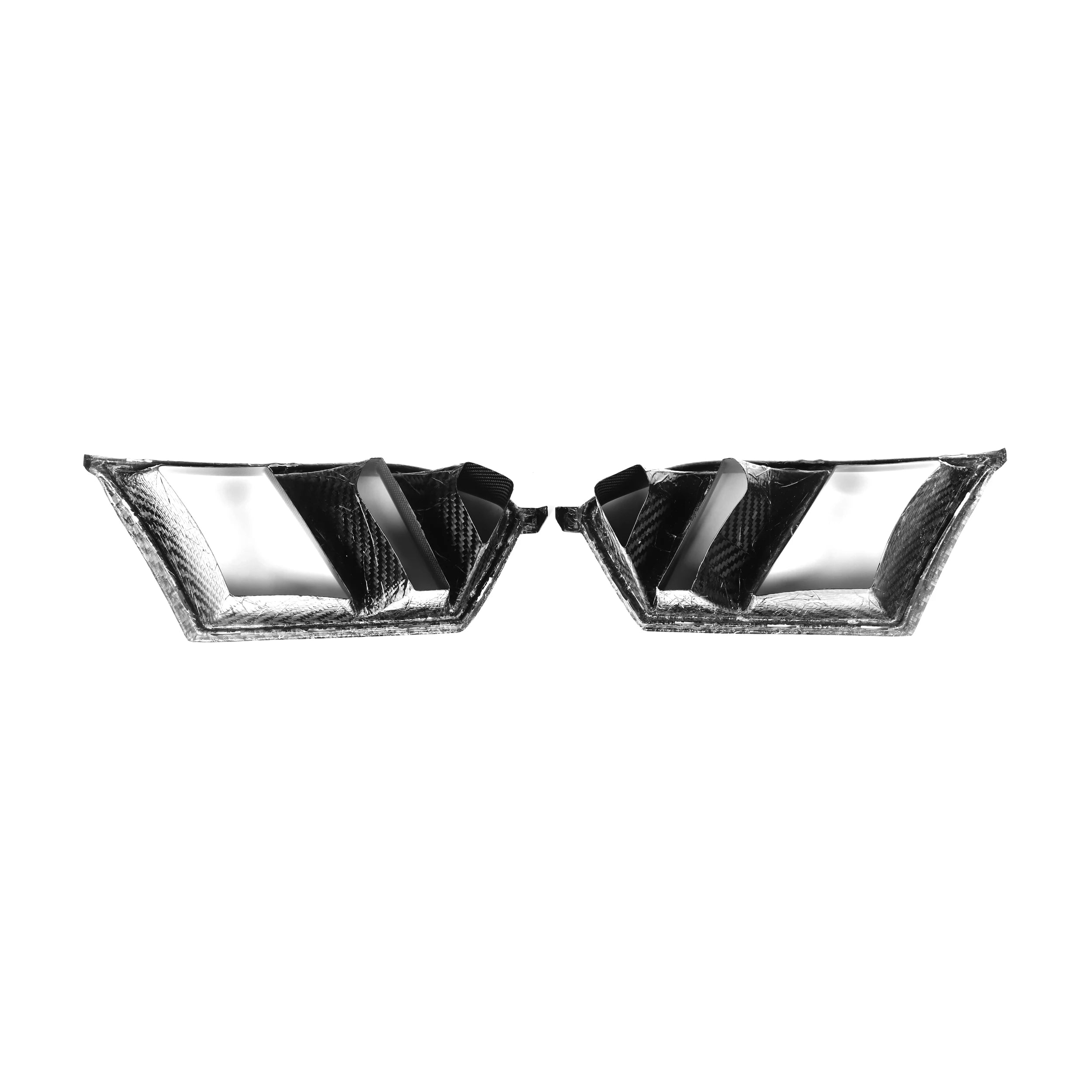 BMW M3 / M4 G80/G81/G82/G83 Pre-Preg Dry Carbon Fibre Bumper Ducts By OPTIC (2021+)