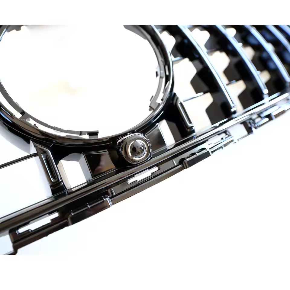 Mercedes GLE W166 SUV Gloss Black Panamericana GT Style Grill (2015-2019)