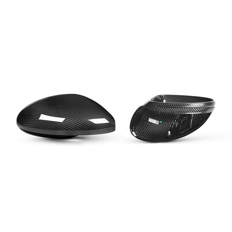 Porsche Boxter/Cayman 718 Pre-Preg Dry Carbon Fibre Mirror Covers (2017-2021) By OPTIC