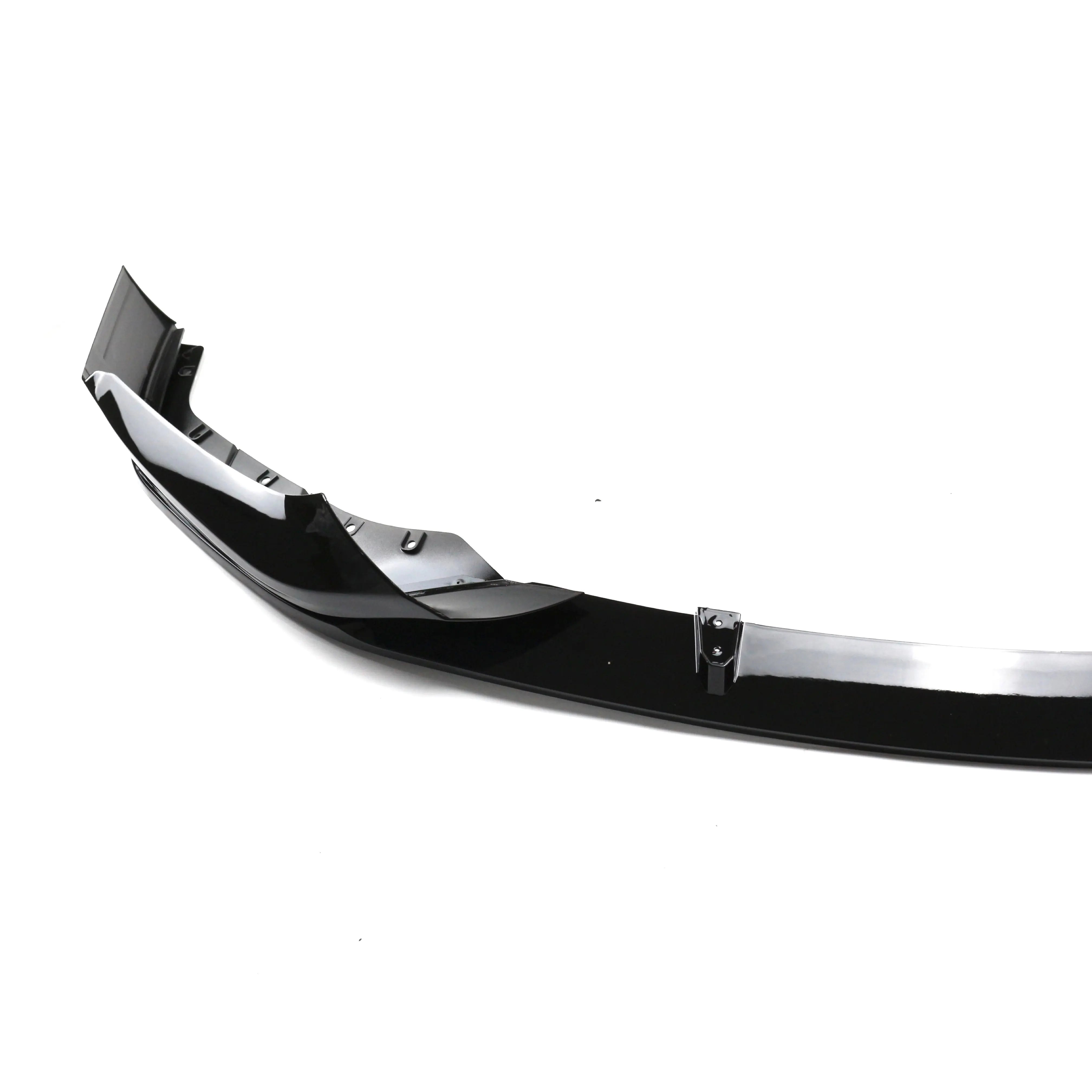 BMW 5 Series G30 G31 Gloss Black MP Style Front Lip Splitter (2017-2020)