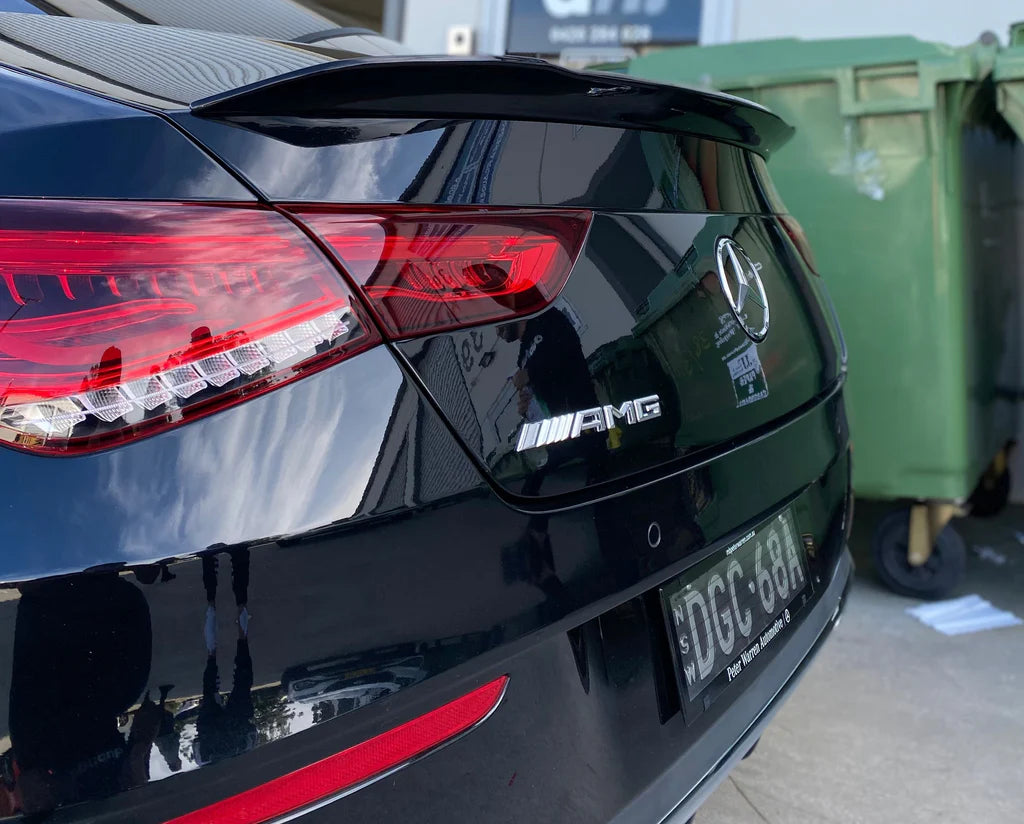 Mercedes CLA W118 Gloss Black P Style Rear Spoiler (2019+)
