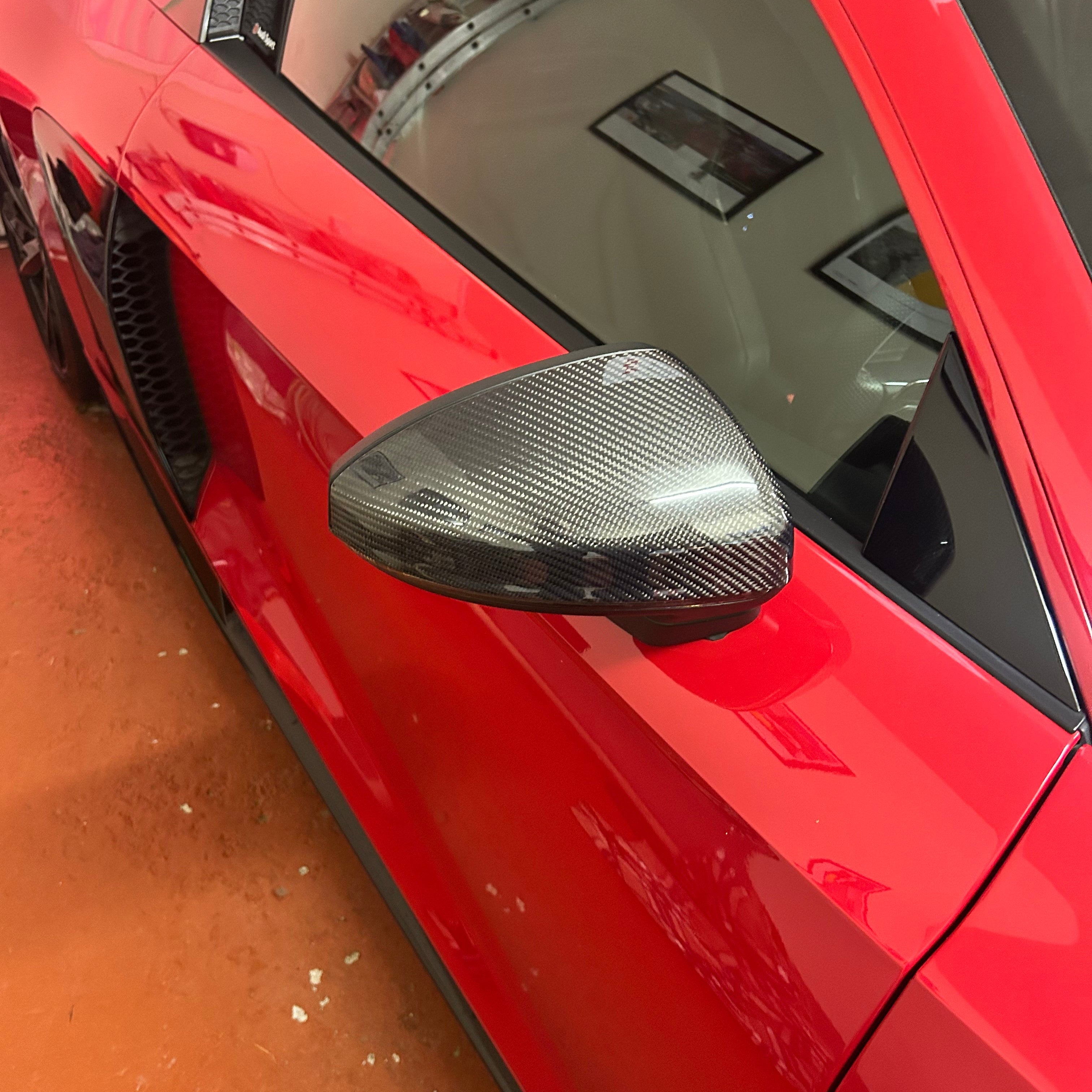 Audi TT/TTS/TTRS MK3 8S & R8 4S Gen 2 Pre-Preg Dry Carbon Fibre Mirror Covers By OPTIC (2015-2024)