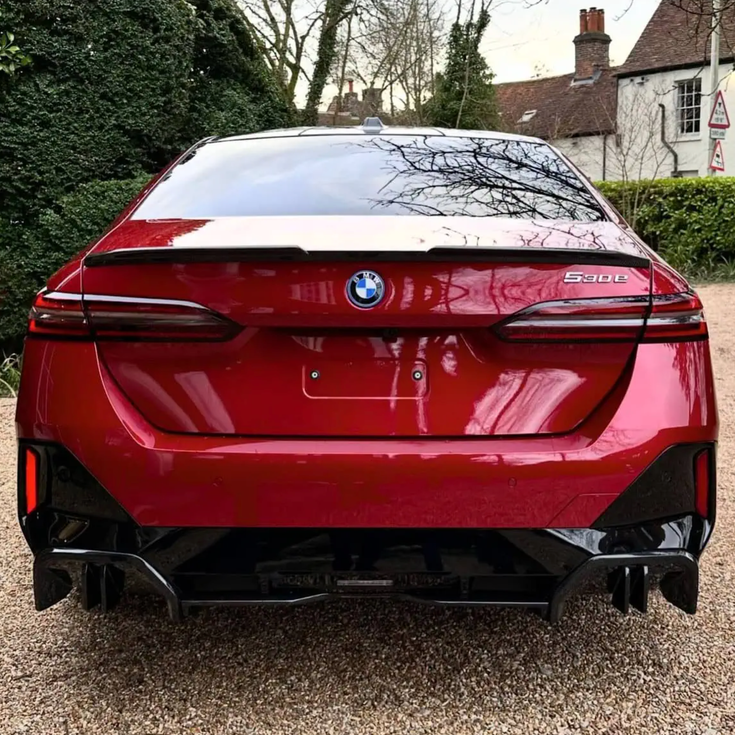 BMW 5 Series G60 G61 & M5 G90 G99 Pre-Preg Dry Carbon Fibre Mp Style Rear Spoiler By OPTIC (2024+)