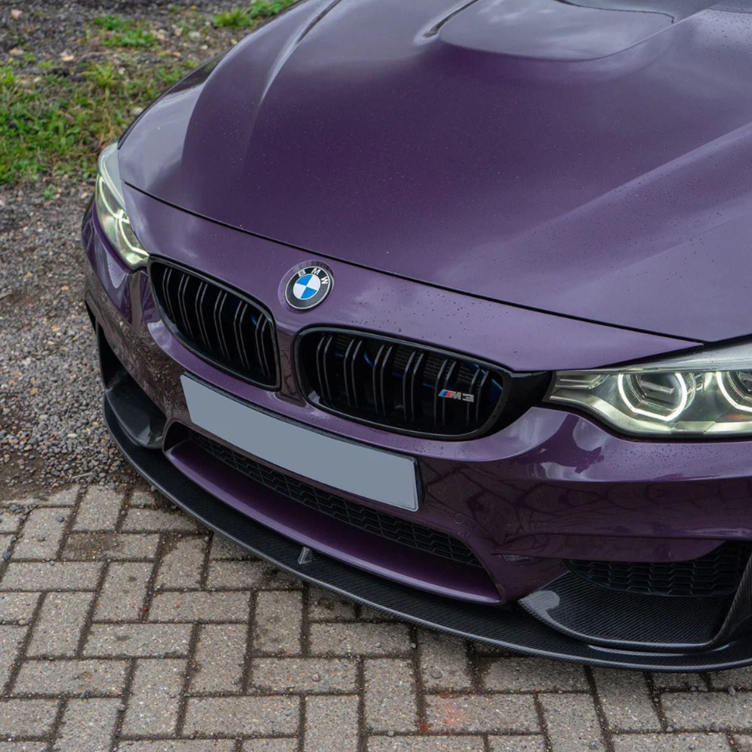 BMW M3 F80 / M4 F82 F83 Carbon Fibre MP Style Front Lip Splitter (2014-2019)