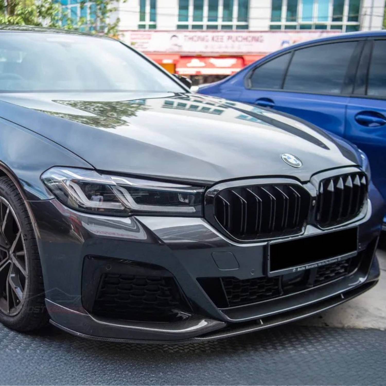 BMW 5 Series G30 & M5 F90 LCI Gloss Black Double Slat Grill (2021-2023)