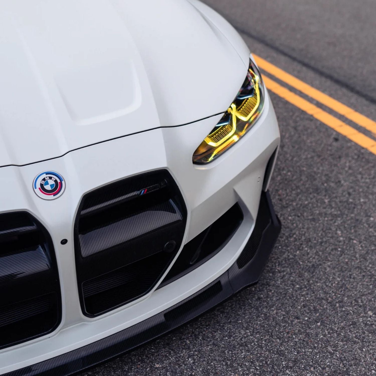 CSL Style Yellow DRL LED Lights Module Set For BMW M3 G80/G81 & M4 G82/G83