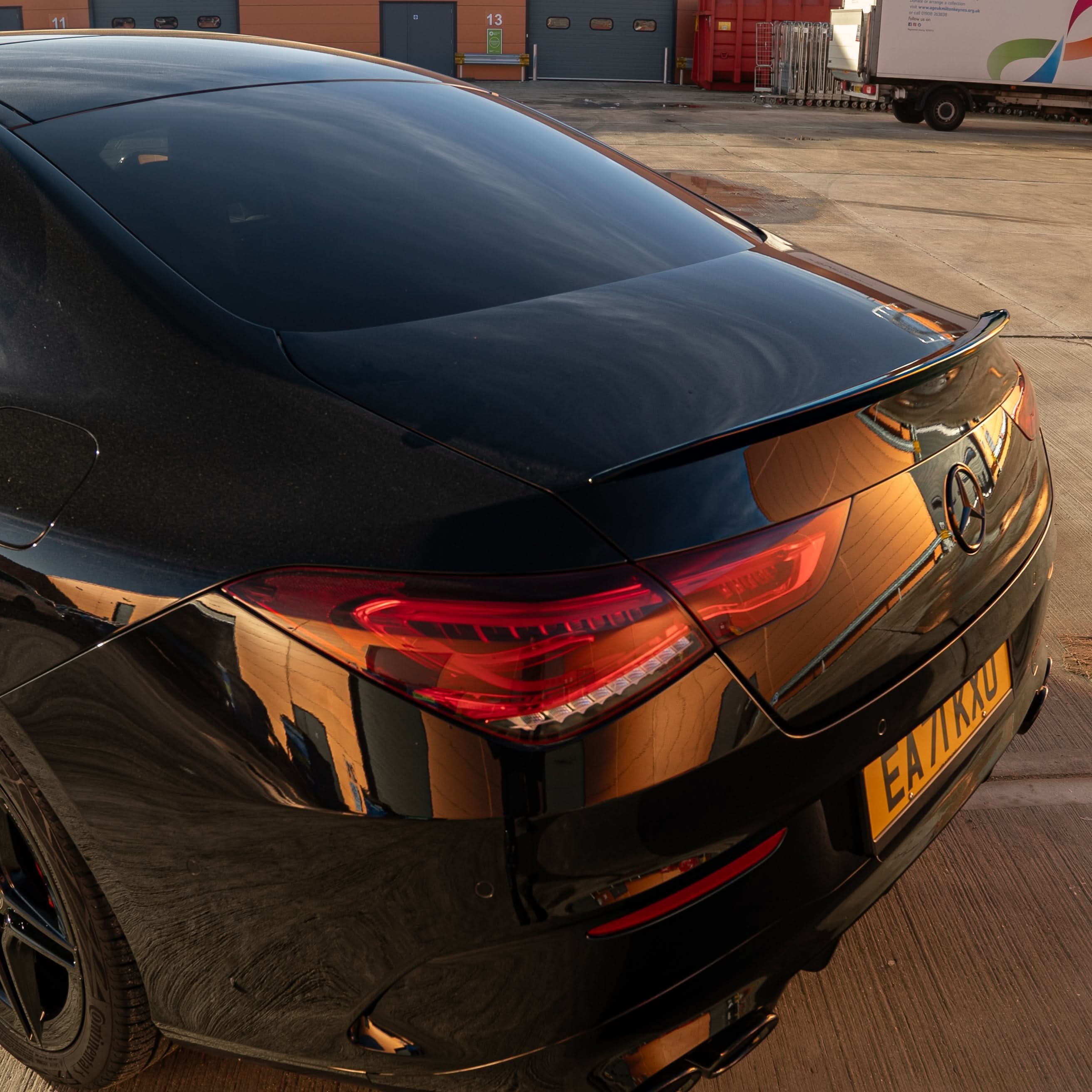 Mercedes CLA W118 Gloss Black AMG Style Rear Spoiler (2019+)