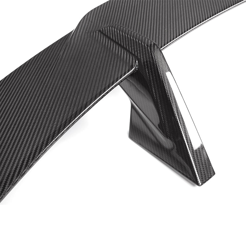 BMW 4 Series G22 / M4 G82 Pre-Preg Dry Carbon Fibre Gt Style Rear Spoiler By OPTIC (2020+)