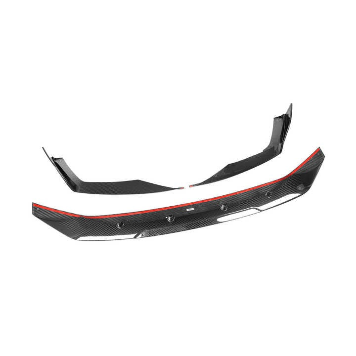 Audi RS6 & RS7 C8 Pre-Preg Dry Carbon Fibre Front Lip Splitter By OPTI