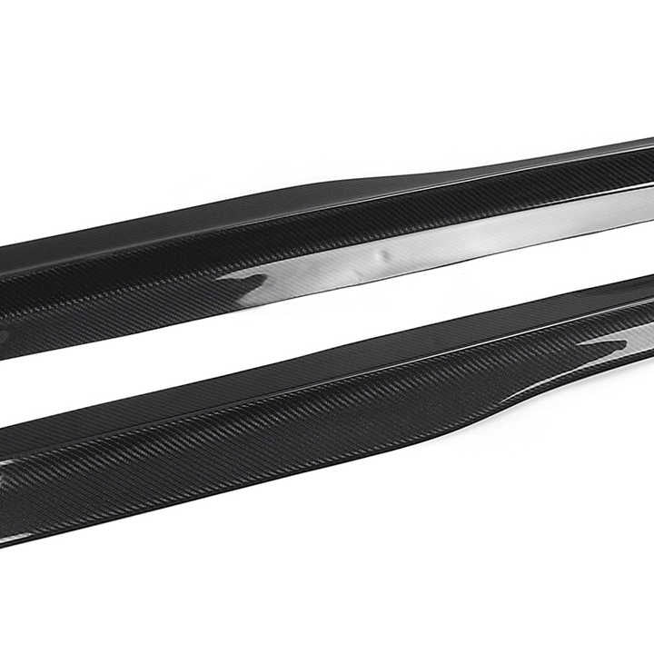 BMW 4 Series F32 F33 F36 Carbon Fibre Psm Style Side Skirts (2014-2019)