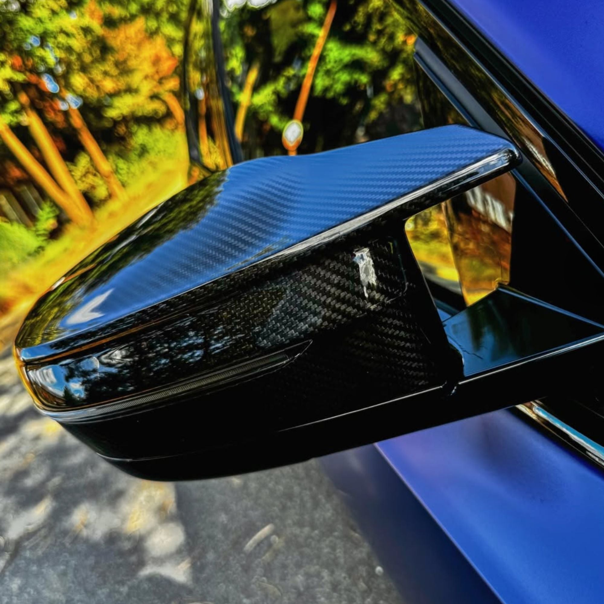 BMW G87 M2, G80/G81 M3, G82/G83 M4, G42 M240I, G20 M340I, I4 M50 Carbon Fibre Mirror Covers (2021+)