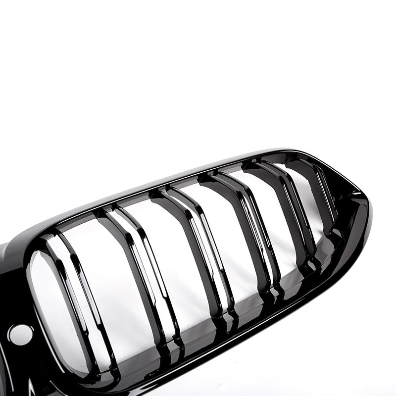 BMW 8 Series G14 G15 G16 Gloss Black Double Slat Grill (2018-2022)