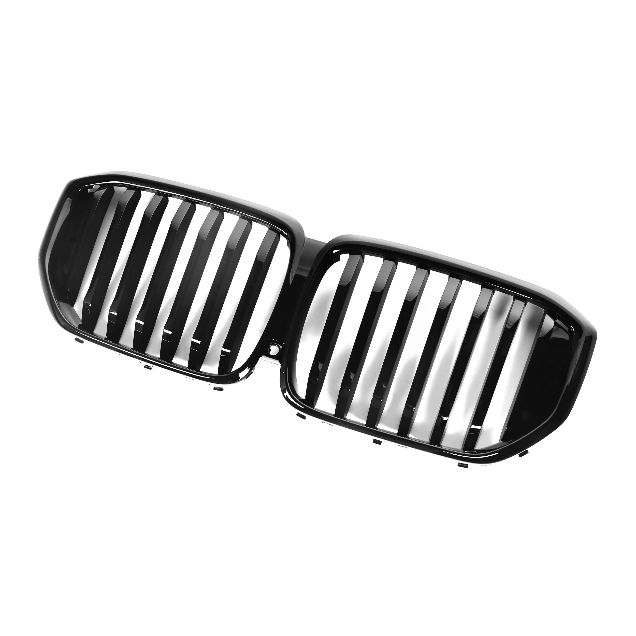 BMW X5 & X5M G05 F95 LCI Gloss Black Single Slat Front Grills (2023+)