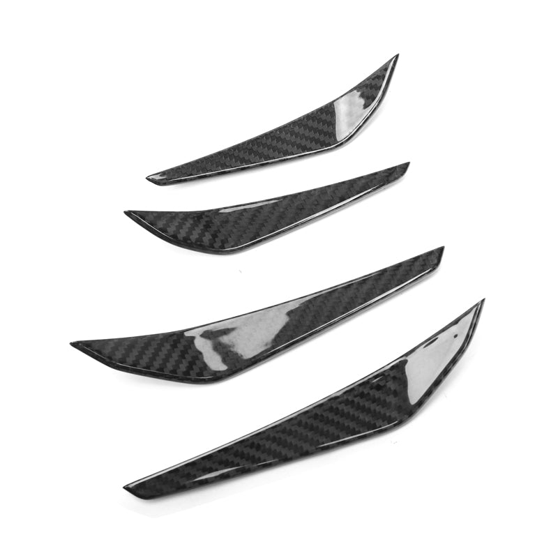 BMW M3 / M4 G80/G81/G82/G83 Carbon Fibre Front Bumper Canards (2021+)