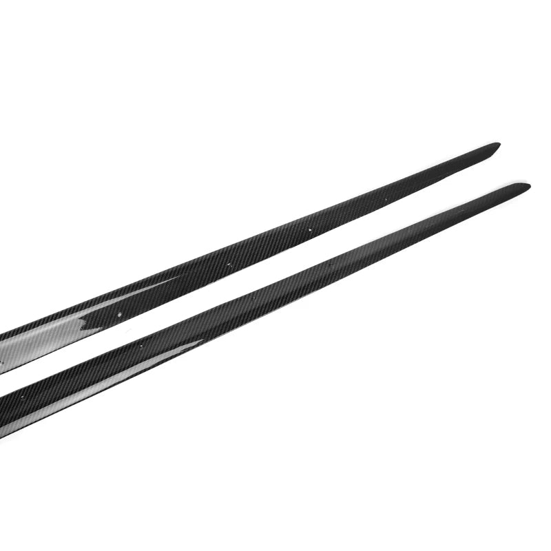 Pre-Preg Dry Carbon Fibre Side Skirts Mt Style For BMW 1 & 2 Series F20/F21/F22/F23 LCI (2015-2019)