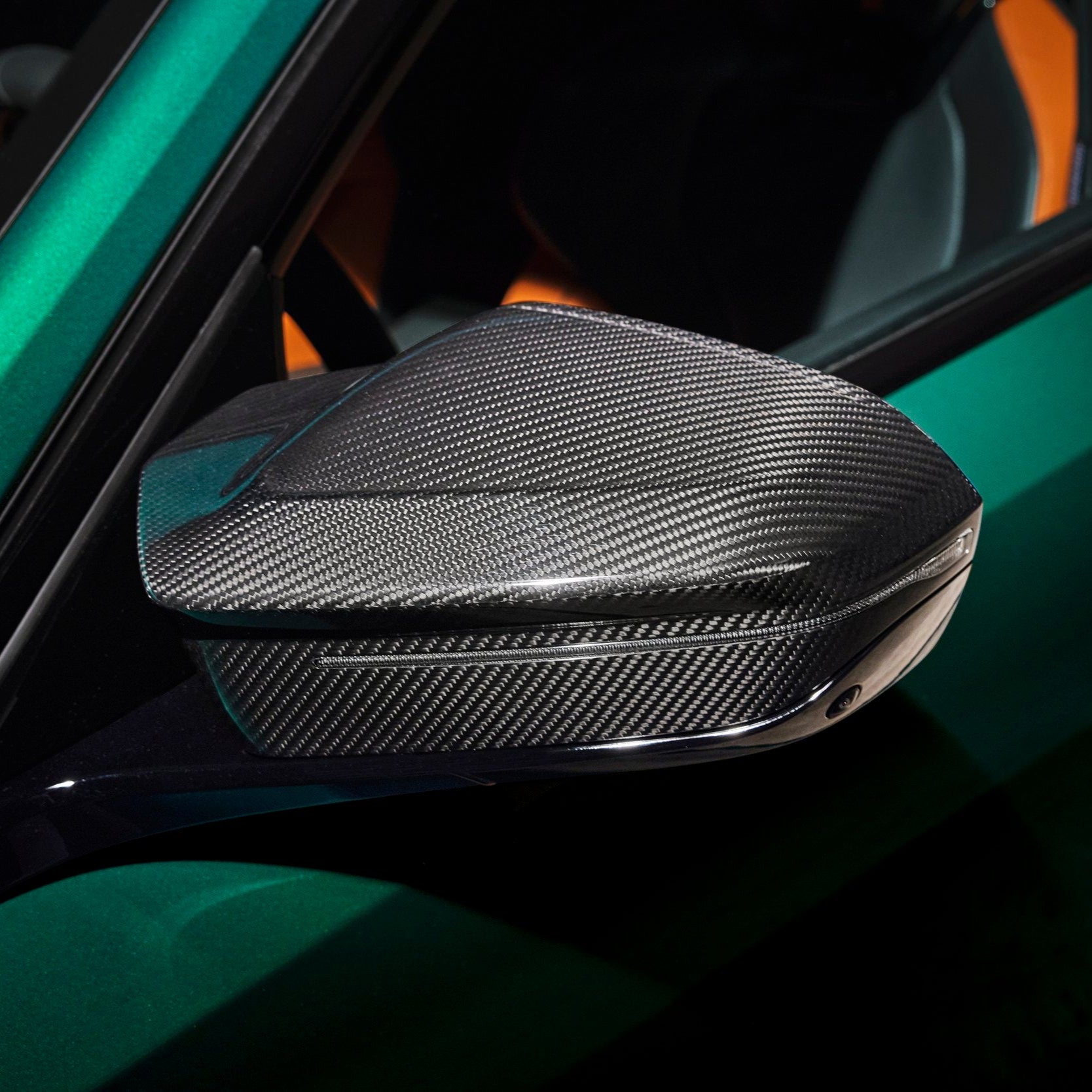 BMW 5 Series G60/G61/G70 & M5 G90/G99 M-Style Carbon Fibre Mirror Covers (2024+)