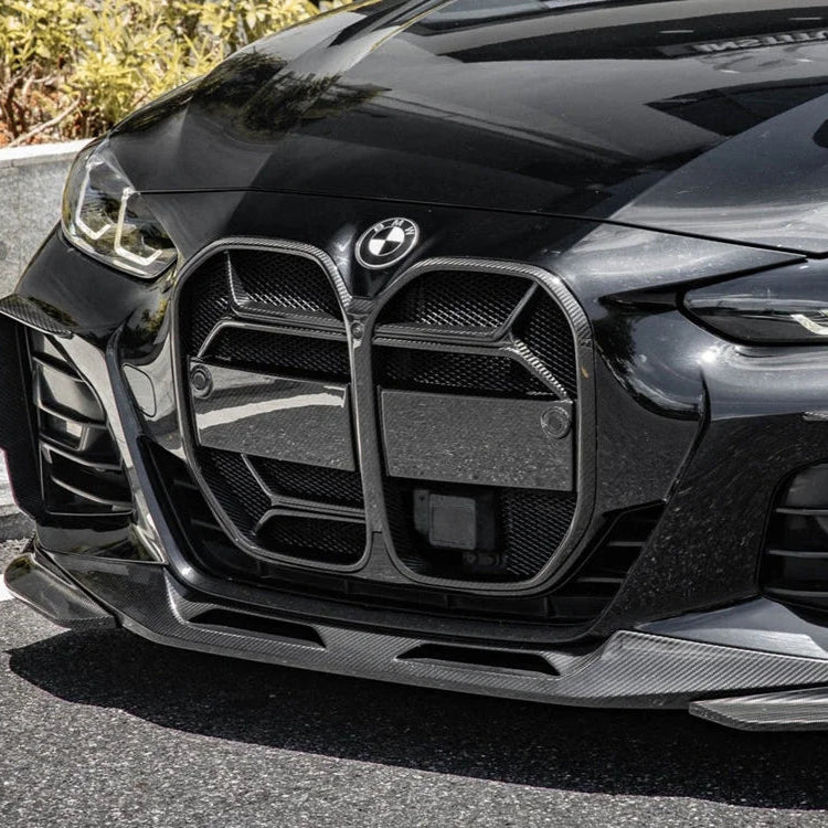 BMW 4 Series G26 Pre-Preg Dry Carbon Fibre CSL Style Front Grill (2020-2023)