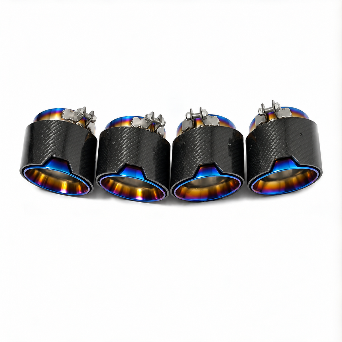 BMW M2 G87 Slash Cut Carbon Exhaust Tips