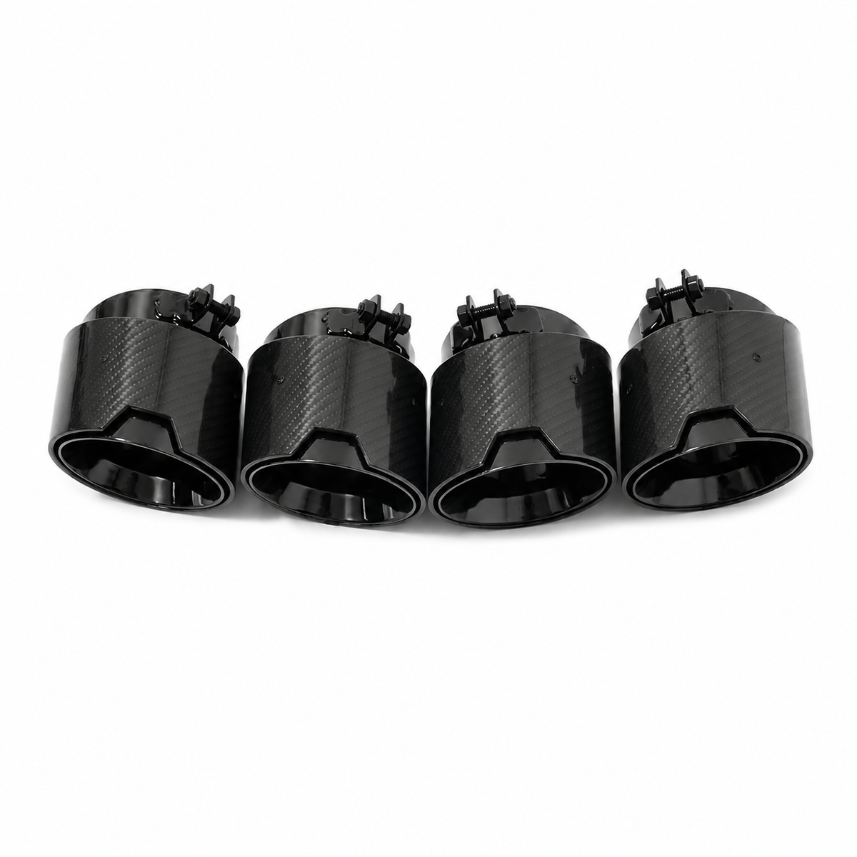 BMW M2 G87 Slash Cut Carbon Exhaust Tips
