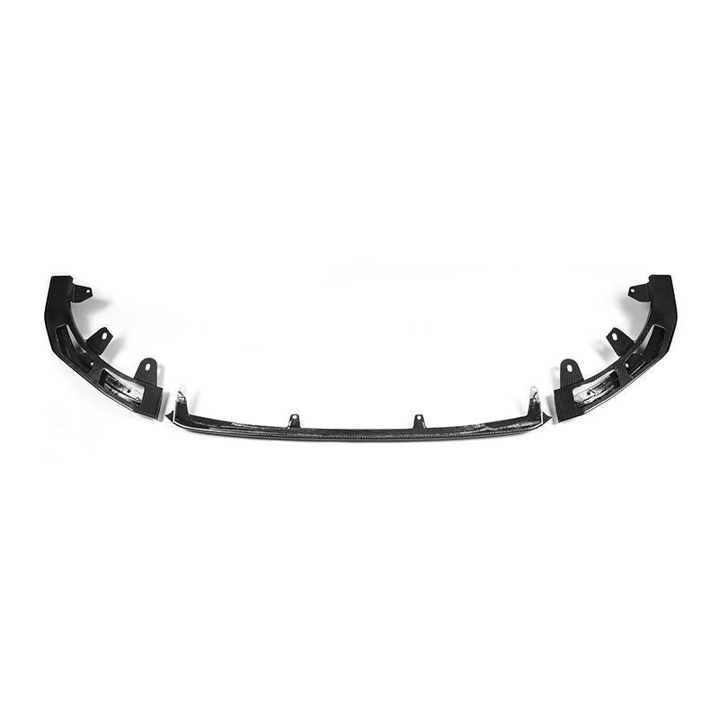 BMW 2 Series G42 M-Sport Pre-Preg Dry Carbon Fibre MP Style Front Bumper Splitter By OPTIC (2021+)