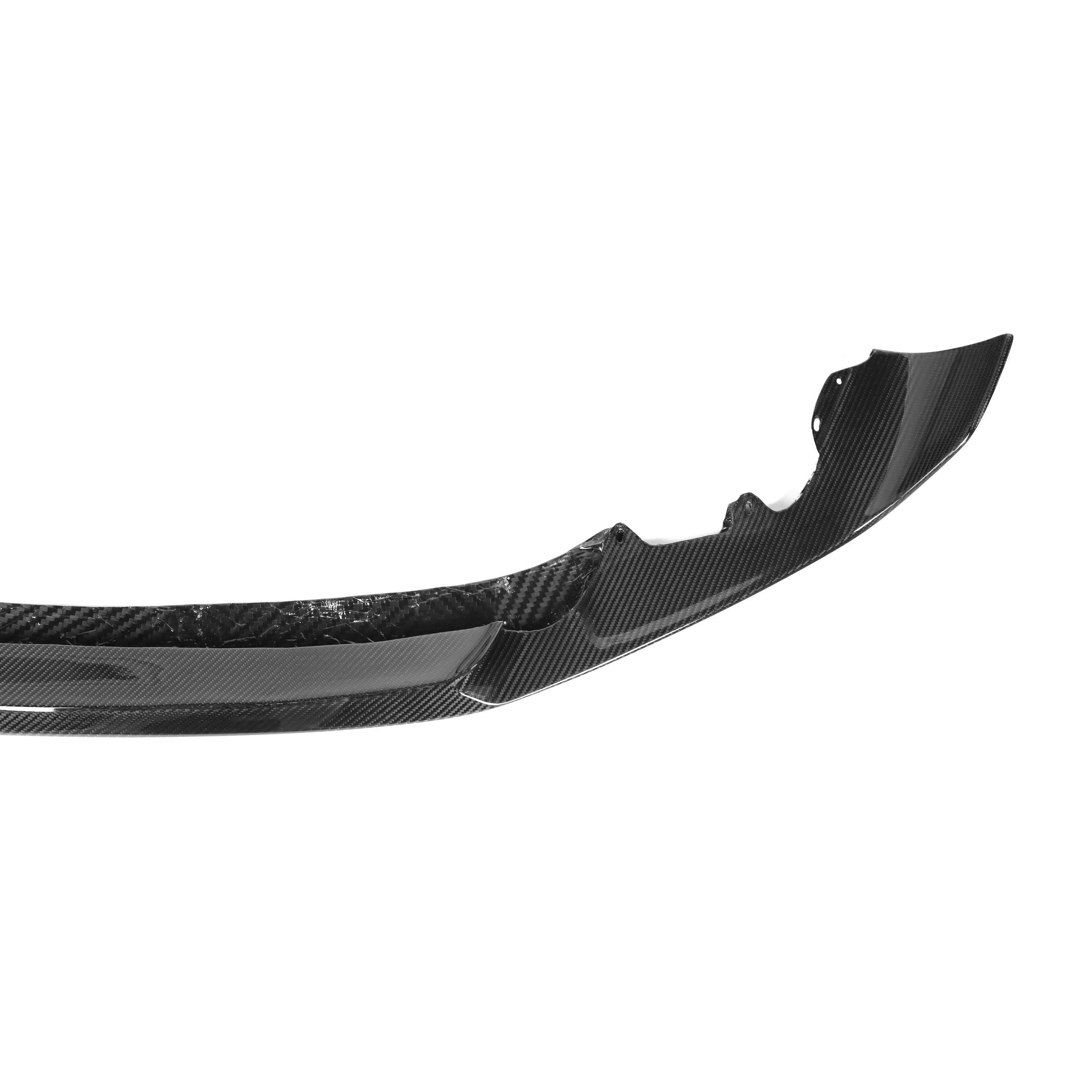 BMW M2 Competition F87 Pre-Preg Dry Carbon Fibre Performance Style Front Lip Splitter By OPTIC (2018-2021)