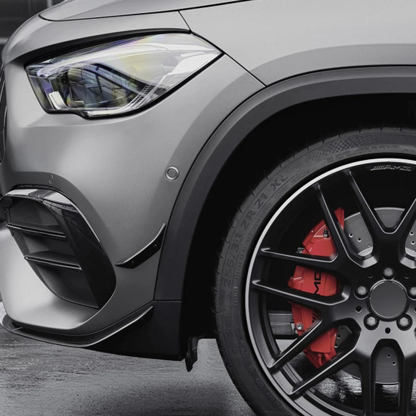 Mercedes GLA H247 Gloss Black Front Lip Splitter (2020-2023)