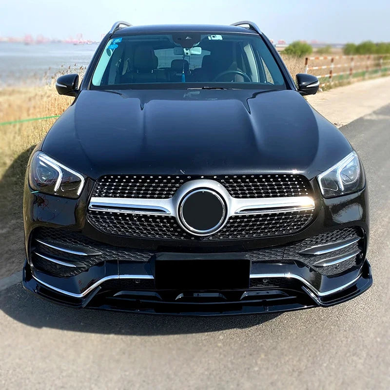 Mercedes GLE W167/C167 Coupe Gloss Black Front Splitter (2019-2023)