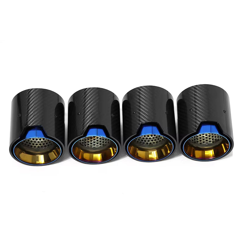 BMW M2 G87 Straight Cut Carbon Exhaust Tips