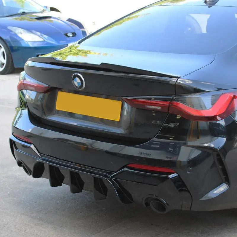 BMW 4 Series G22 / M4 G82 Gloss Black M4 Style Rear Spoiler (2020+)
